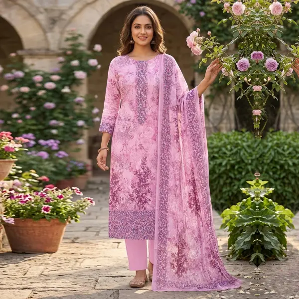 IBadat Digital Printed Dress Material
