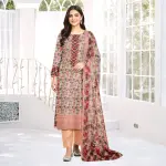 Marshaal Digital Printed Heavy Embroidery