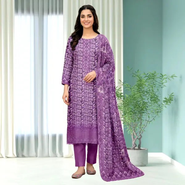 Marshaal Digital Printed Heavy Embroidery