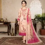 Cotton Barish Digital Printed Dress Material