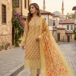 Marshaal Digital Print With Heavy Embroidery