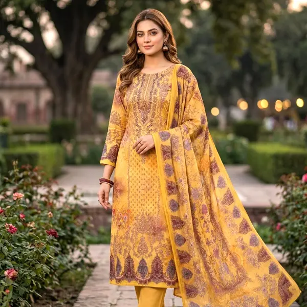 IBadat Digital Printed Dress Material New Collection